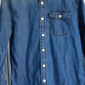 American Eagle jean shirt